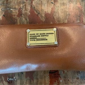 Marc by Marc Jacobs leather zip wallet